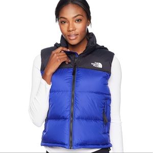 The North Face Women’s 1996 Retro Nuptse Vest. Clear Lake Blue. Size L.